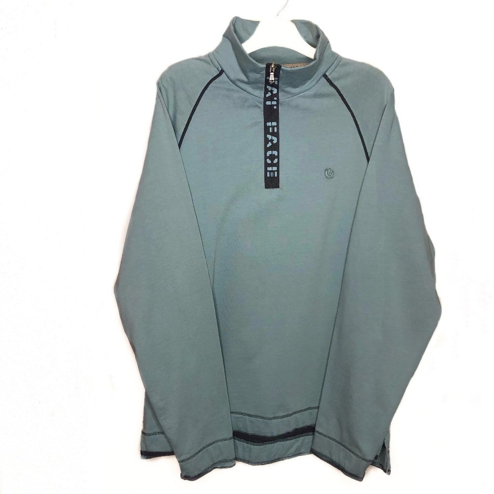 Fat Face Quarter Zip Airlie Sweatshirt Pullover